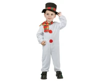 Role play-set for child Snowman (jumpsuit, hat, scarf), size 92/104 cm